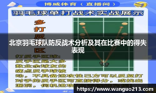 北京羽毛球队防反战术分析及其在比赛中的得失表现